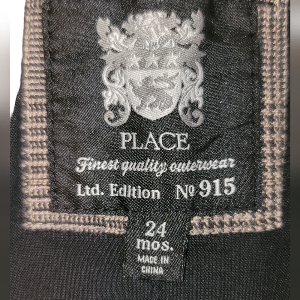 CHILDREN'S Place Tweed Hooded Coat